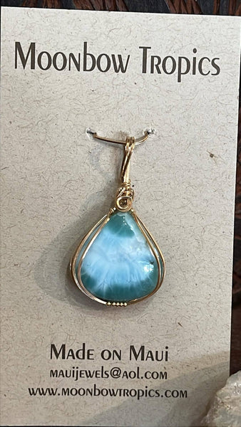 Larimar Pendant