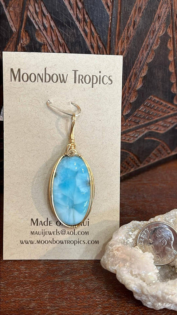 Larimar Pendant