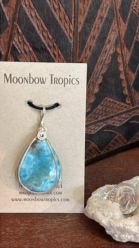 Larimar Pendant