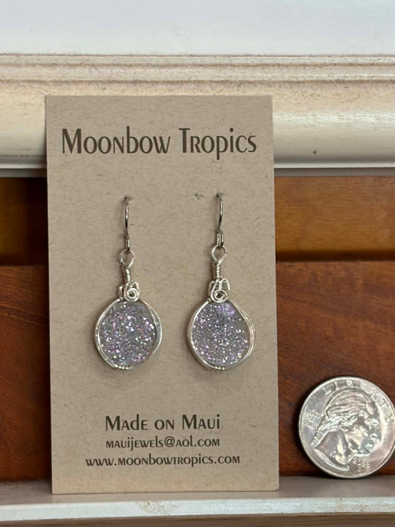 DRUSY CRYSTAL EARRINGS