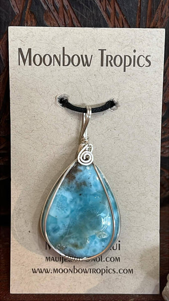 Larimar Pendant