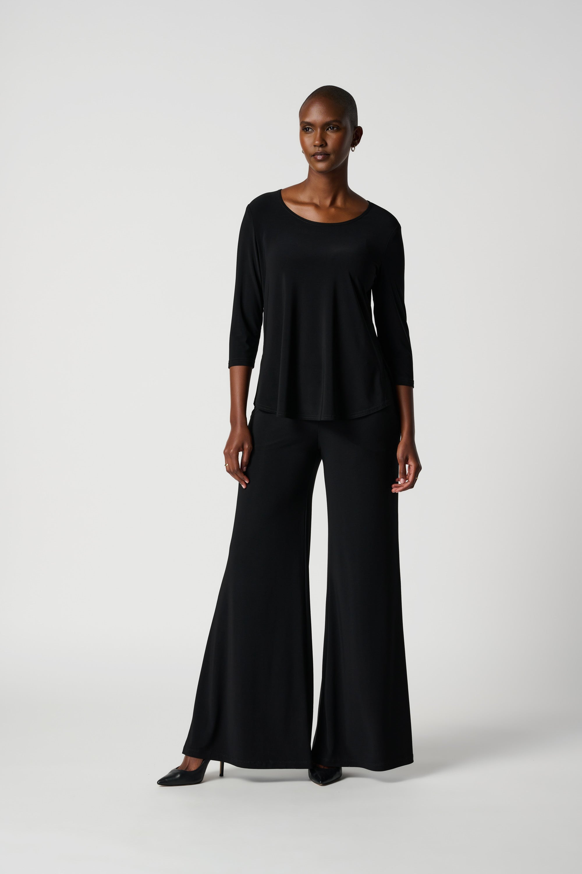 Joseph ribkoff wide deals leg pants