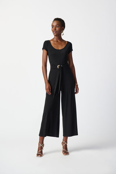 Joseph Ribkoff  Silky Knit Culotte-Leg Jumpsuit