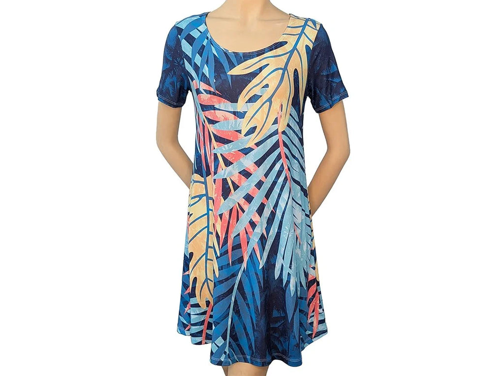 Sassy Nene Colorful  Fern Dress