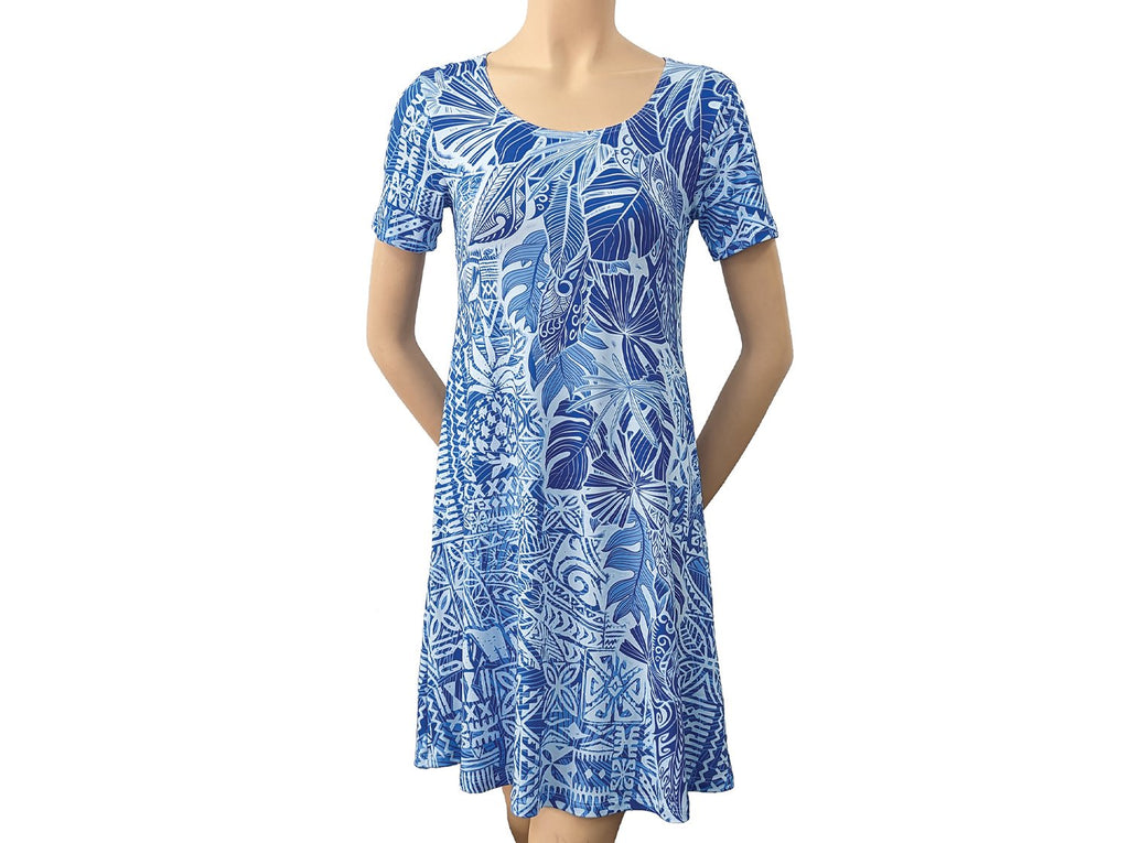 Sassy Nene Polynesian Ferns Dress