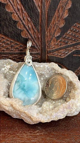 Larimar Pendant