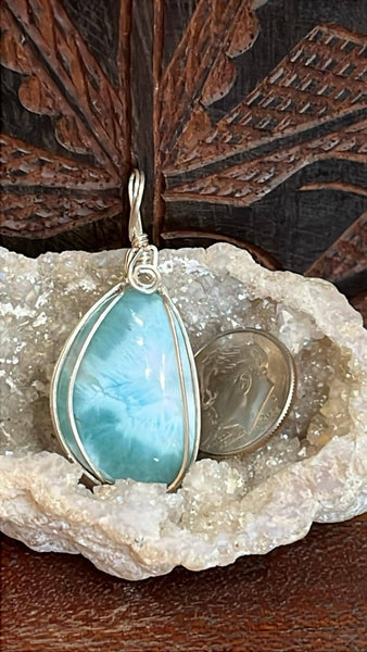 Larimar Pendant
