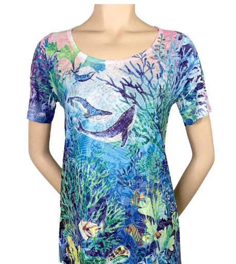 Sassy Nene Sea life Tee