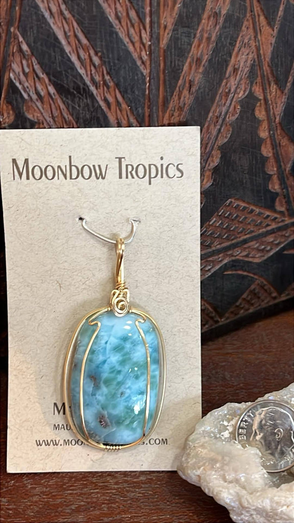 Larimar Pendant