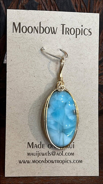 Larimar Pendant