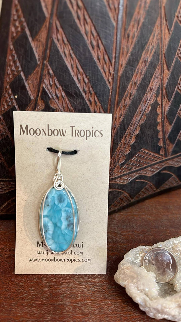 Larimar Pendant