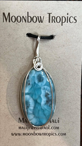 Larimar Pendant