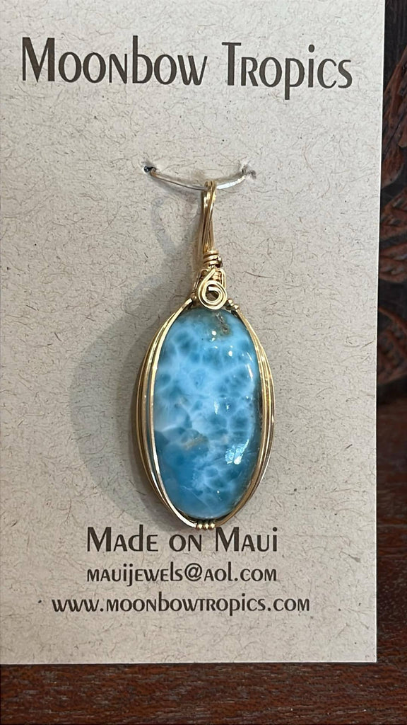 Larimar Pendant