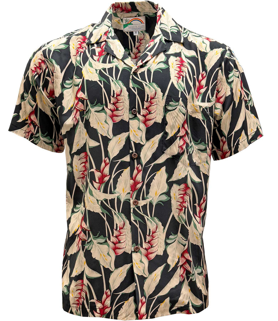 PARADISE FOUND VINTAGE HELICONIA BLACK