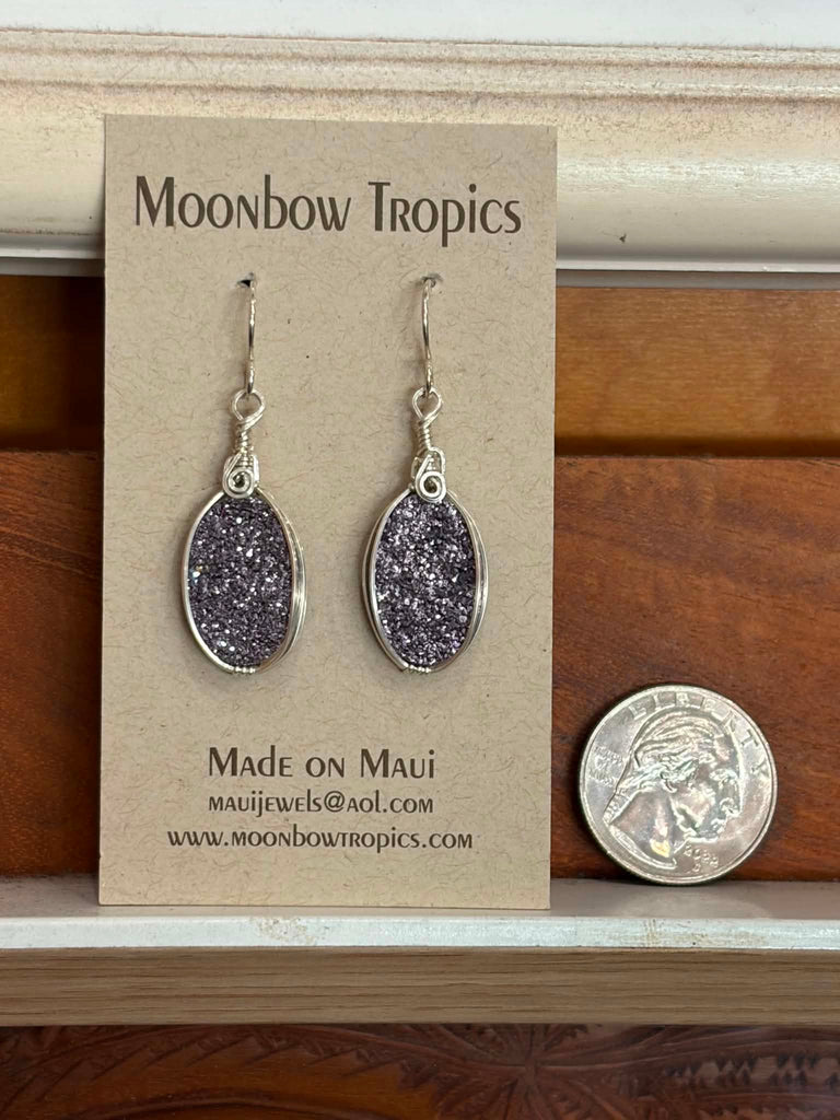 DRUSY CRYSTAL EARRINGS