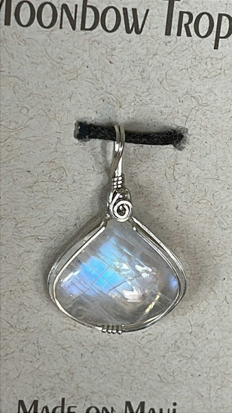 Rainbow Moonstone Pendant