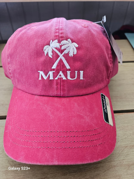 Maui Cap Red Palm