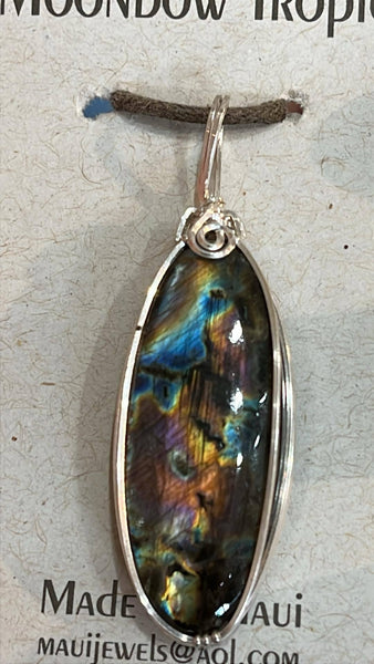 Spectralite / Labradorite Pendants