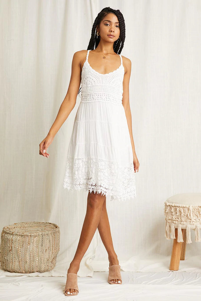 Scandal Belle dress - Moonbow Tropics